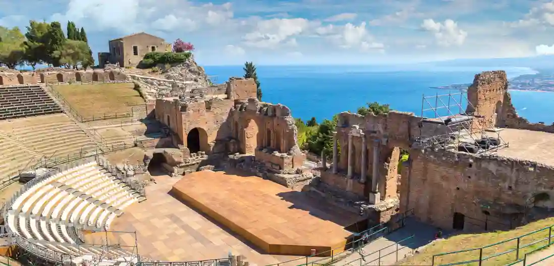 Det antikke teater i Taormina
