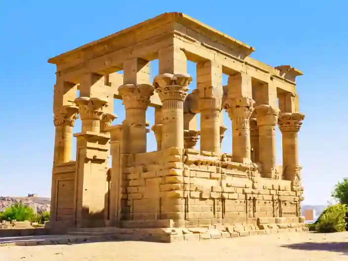 Trajan's Kiosk of Philae i Aswan