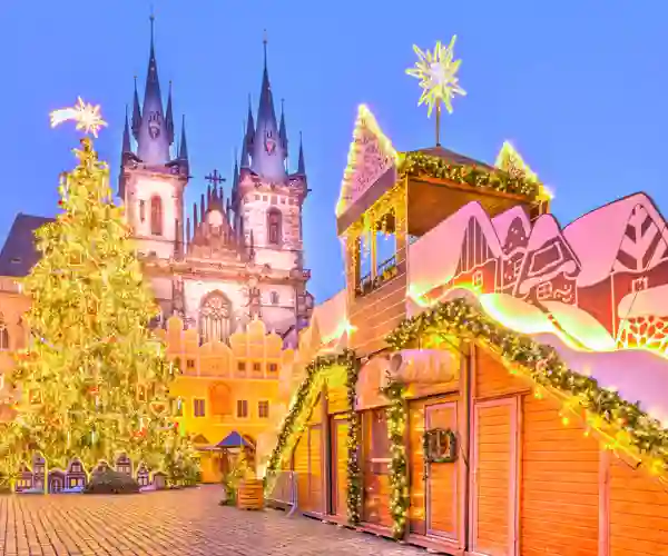 Julemarked i Prag