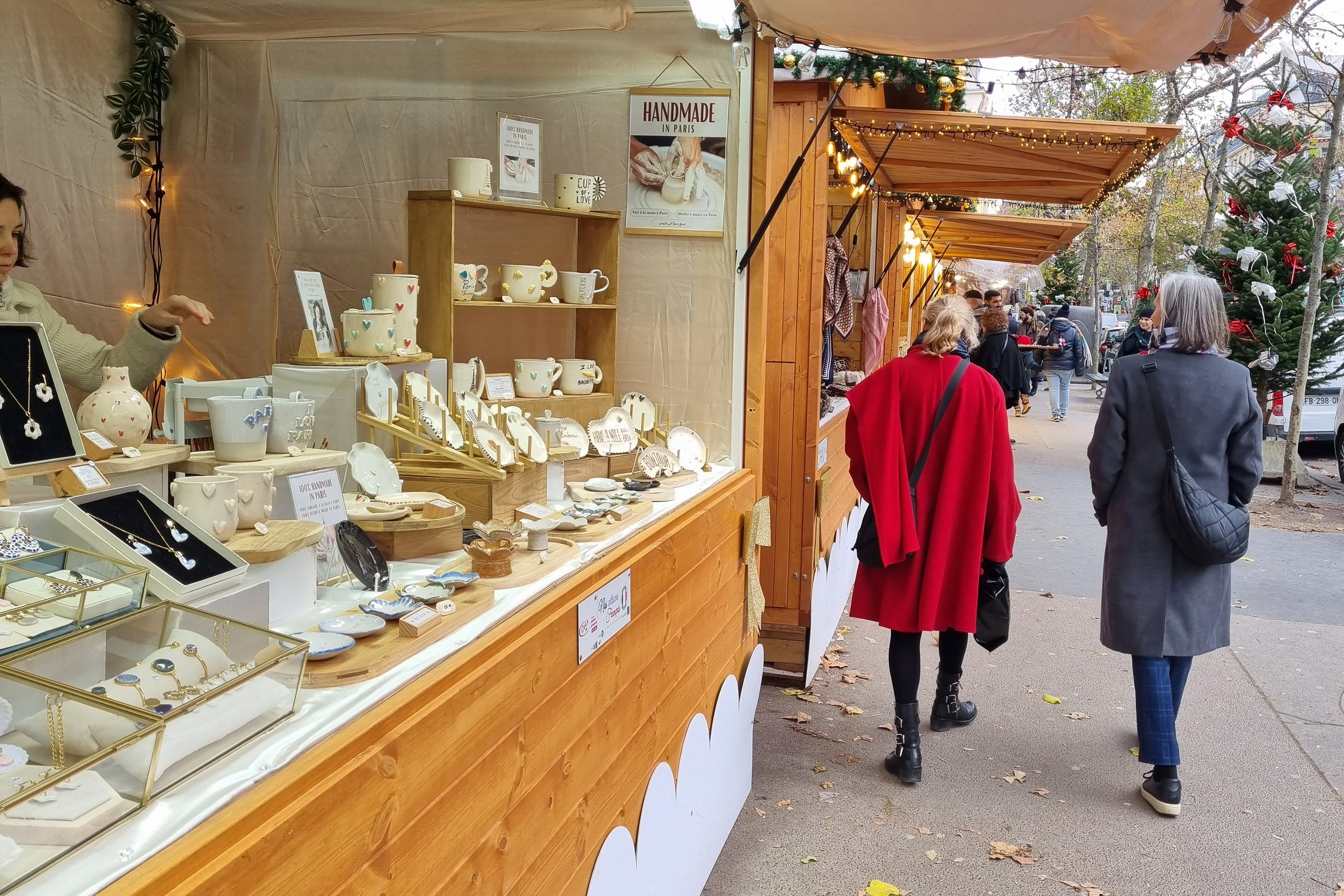 Markedsboder i Paris