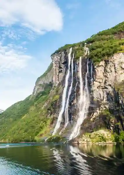 Geirangerfjorden - De Syv Søstre