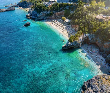 Udsigt fra Pelion-bjerget