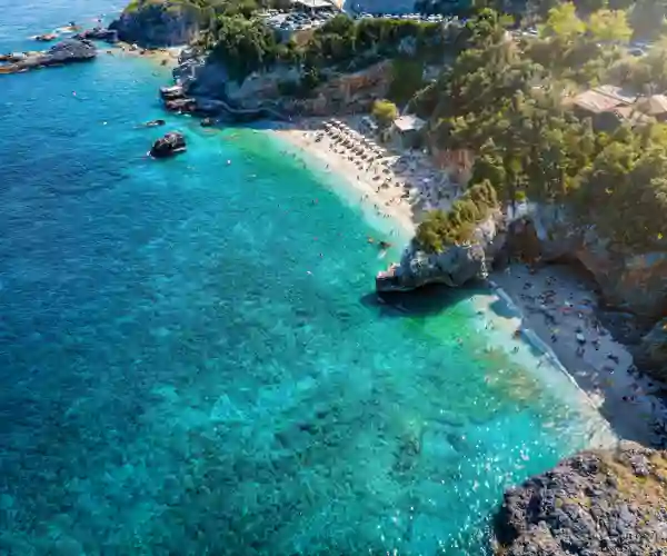 Udsigt fra Pelion-bjerget