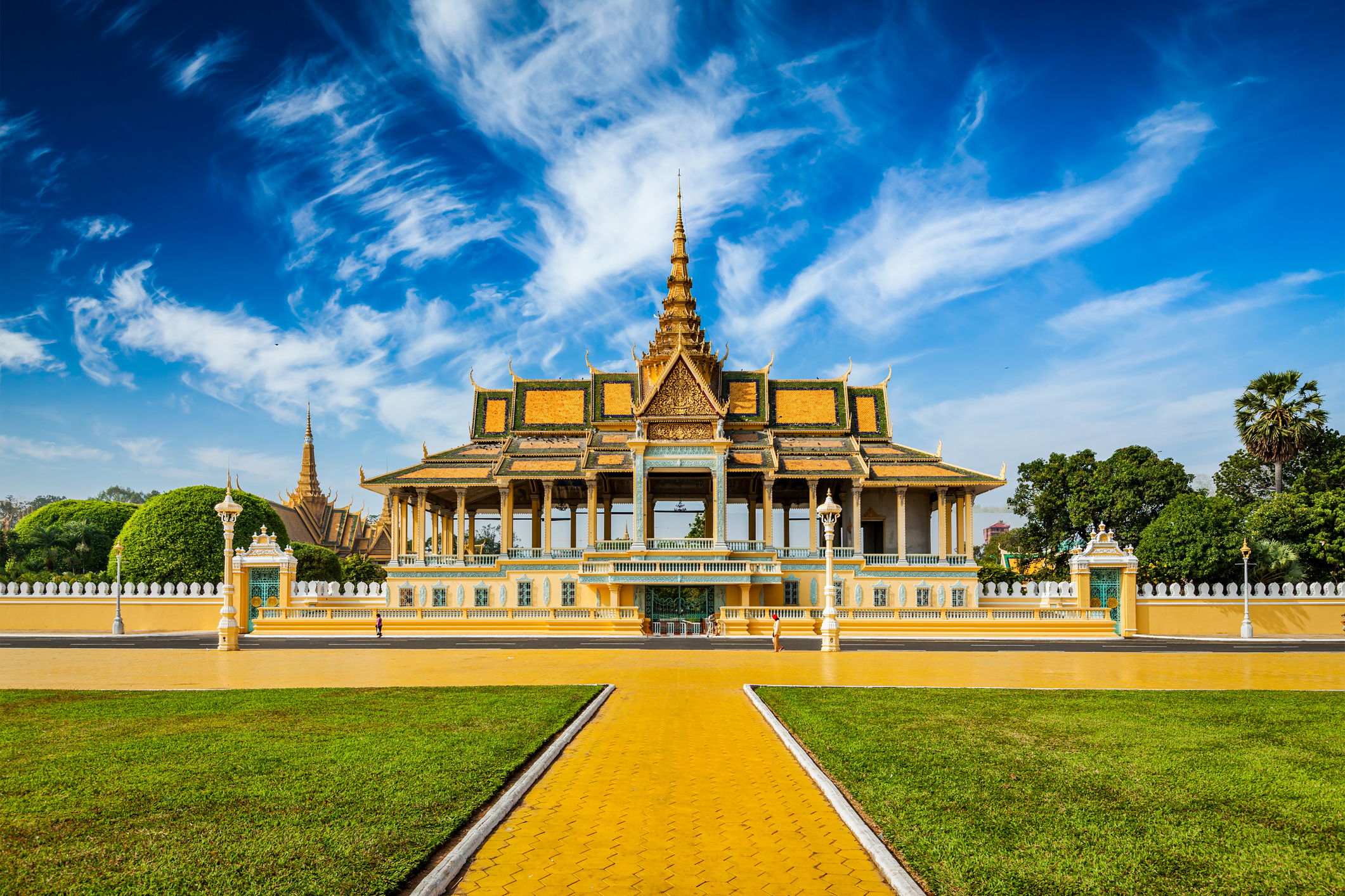 Det kongelige palasset i Phnom Penh