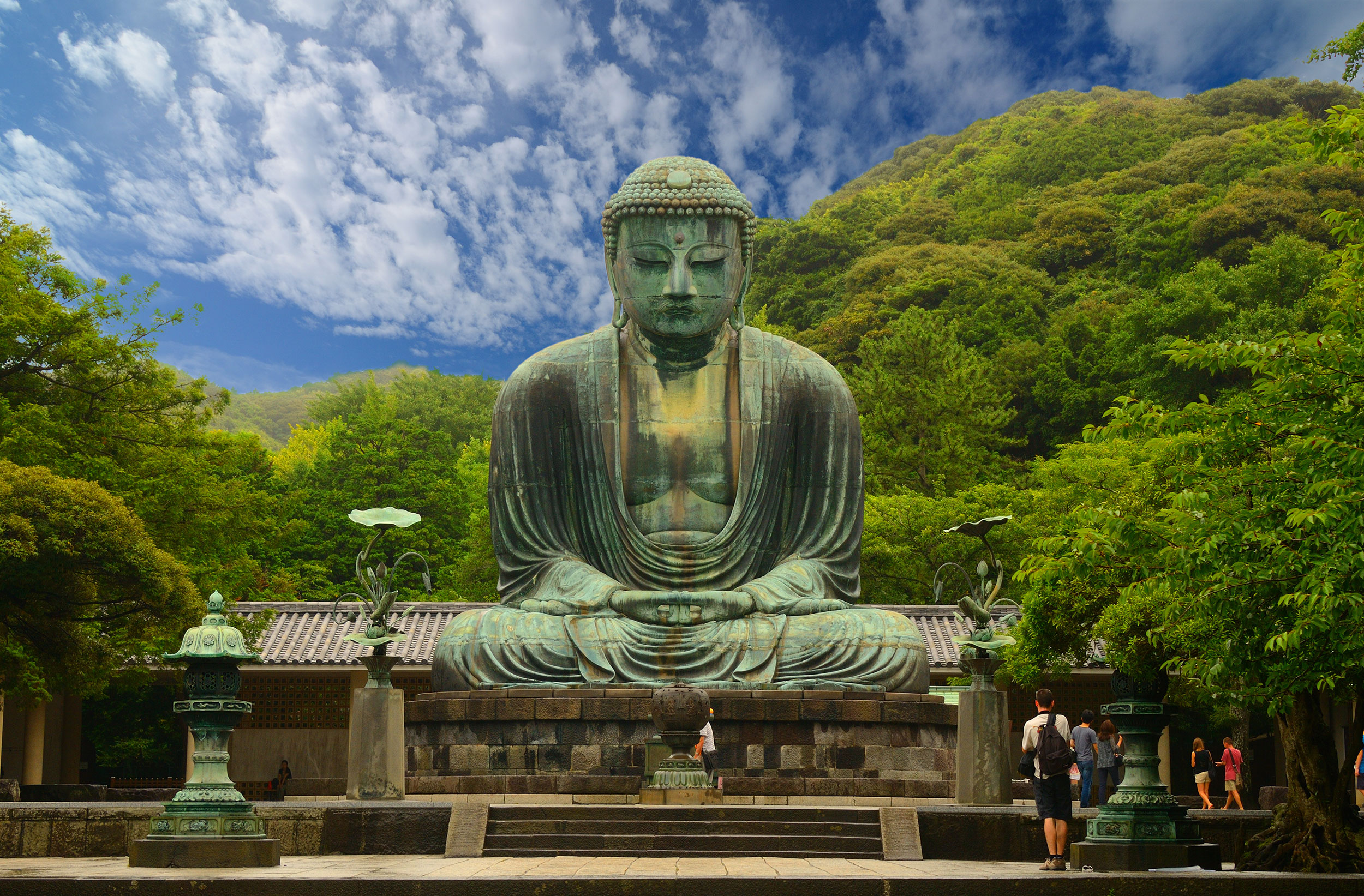 Den store Buddha i Kamakura