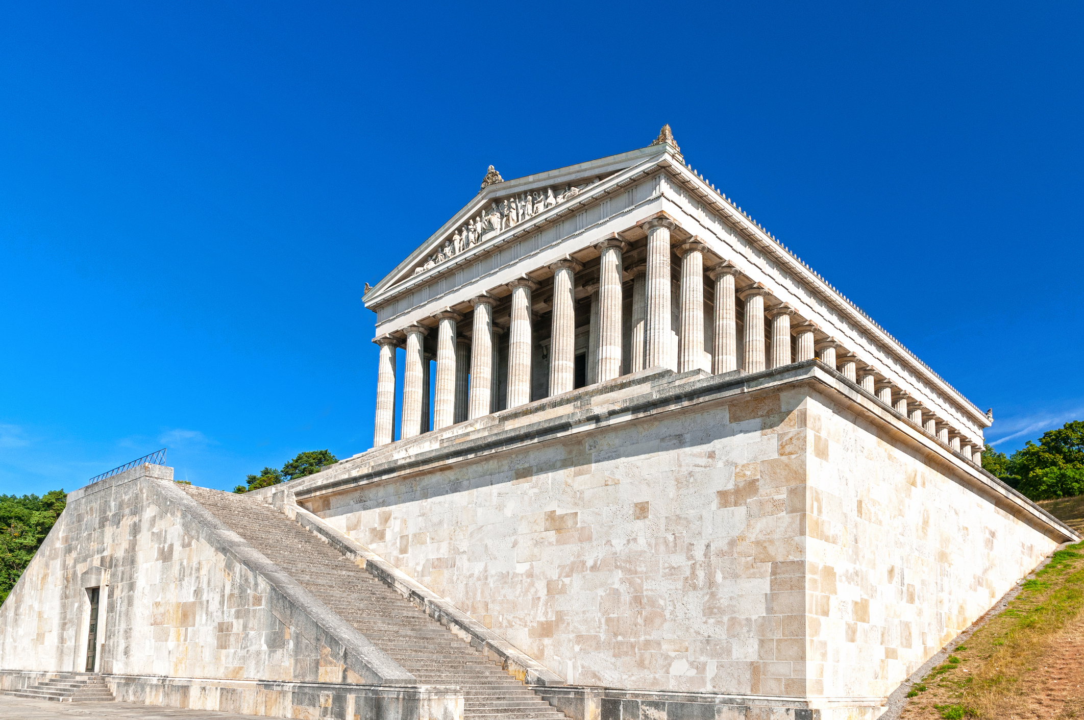 Walhalla Memorial Monument i Bavaria