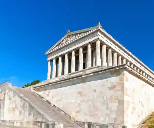 Walhalla Memorial Monument i Bavaria