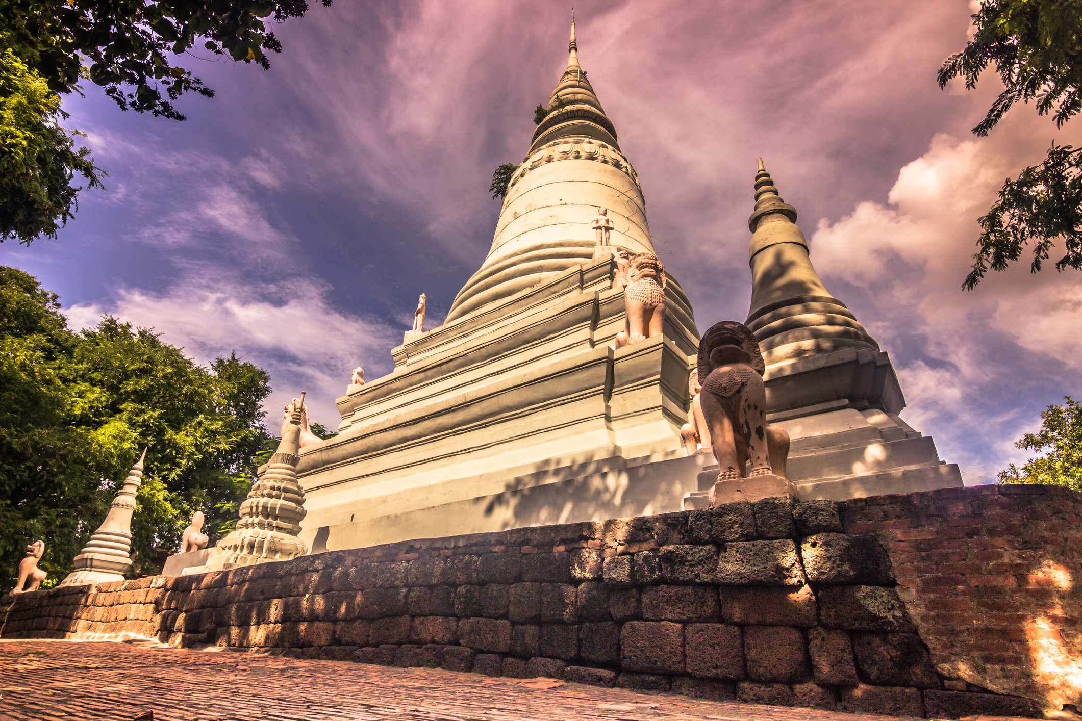 Wat Phnom i Phnom Penh