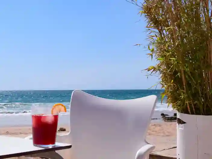 Sangria på Zahora-stranden