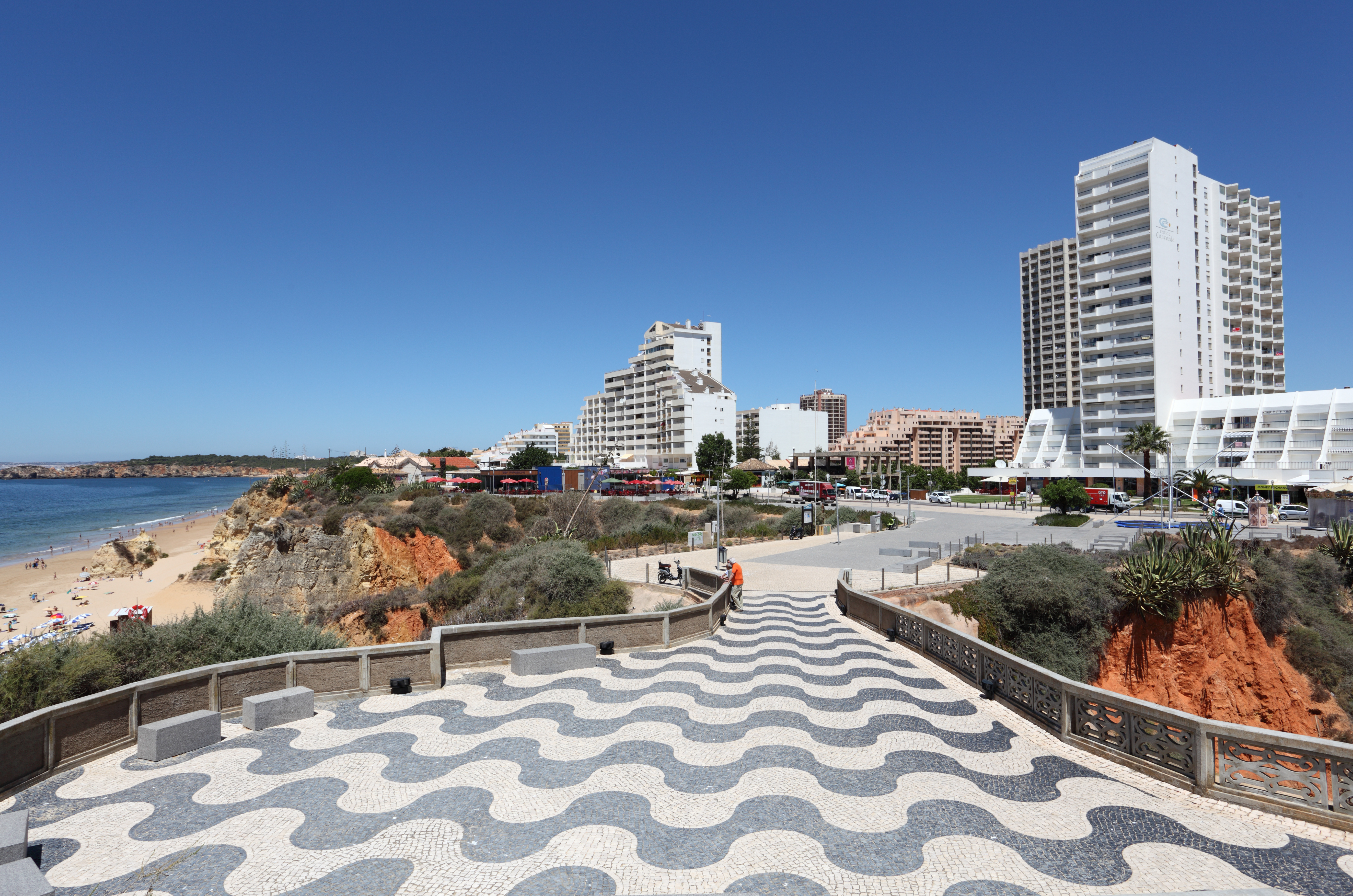 Strandpromenaden i Portimao
