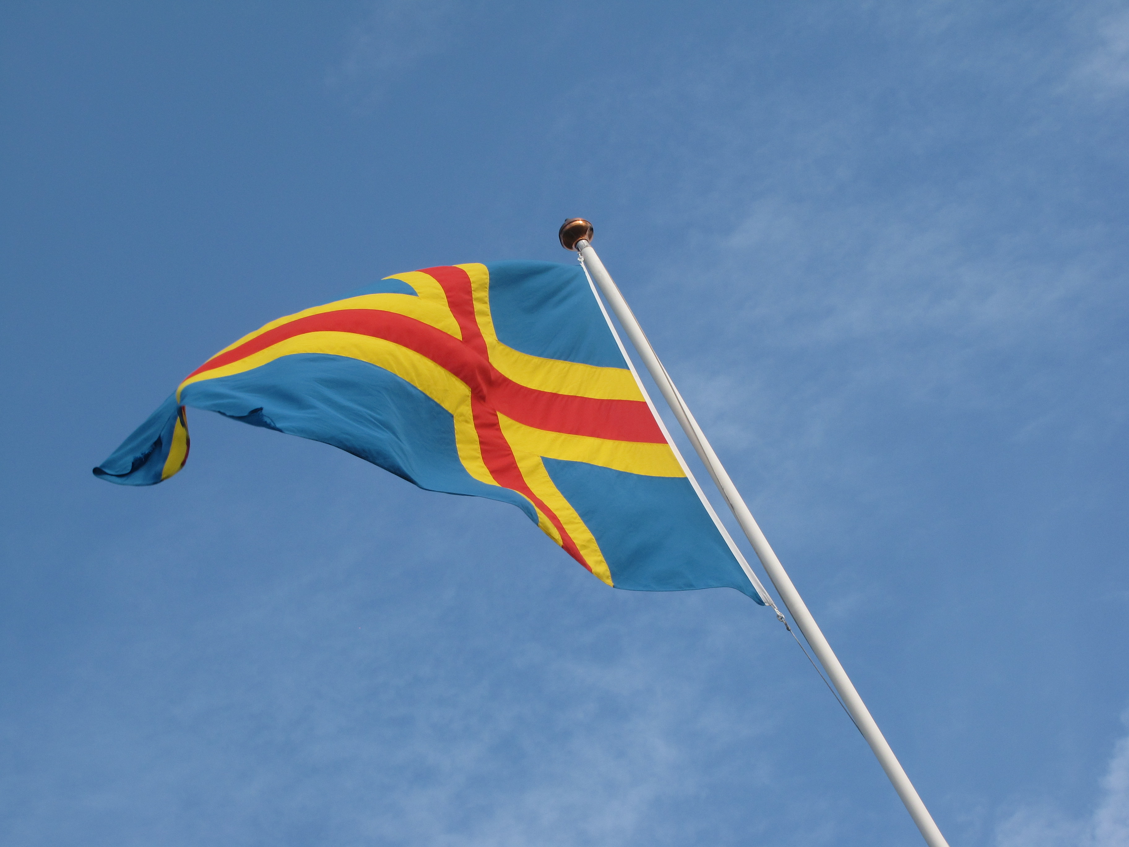 Ålands flagga