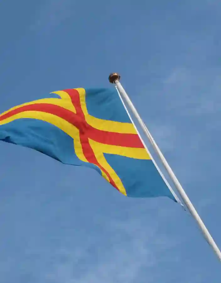 Ålands flagga
