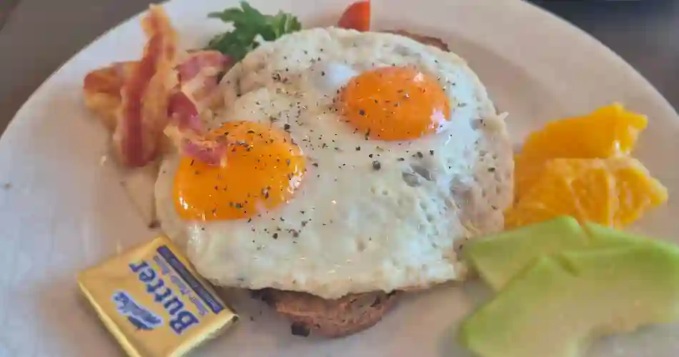 Noe av de man kunne velge under frokosten