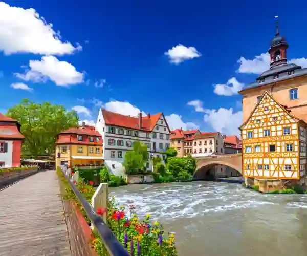 Det gamle rådhuset i Bamberg