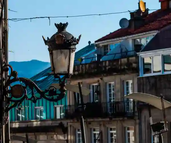 Charmende gade i Vigo