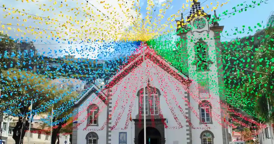 Blomsterfestivalen på Madeira