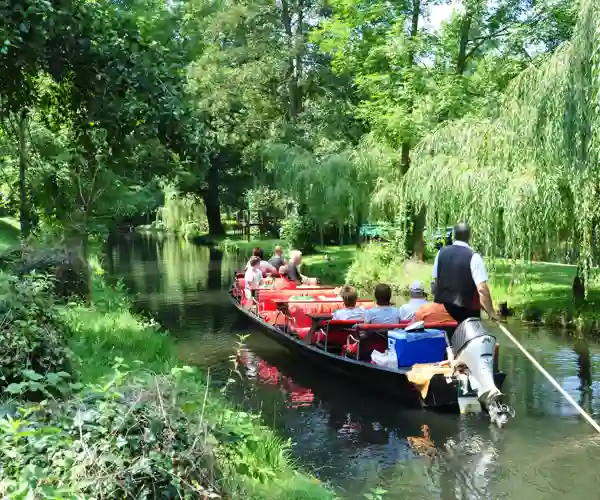 På sejltur i Spreewald
