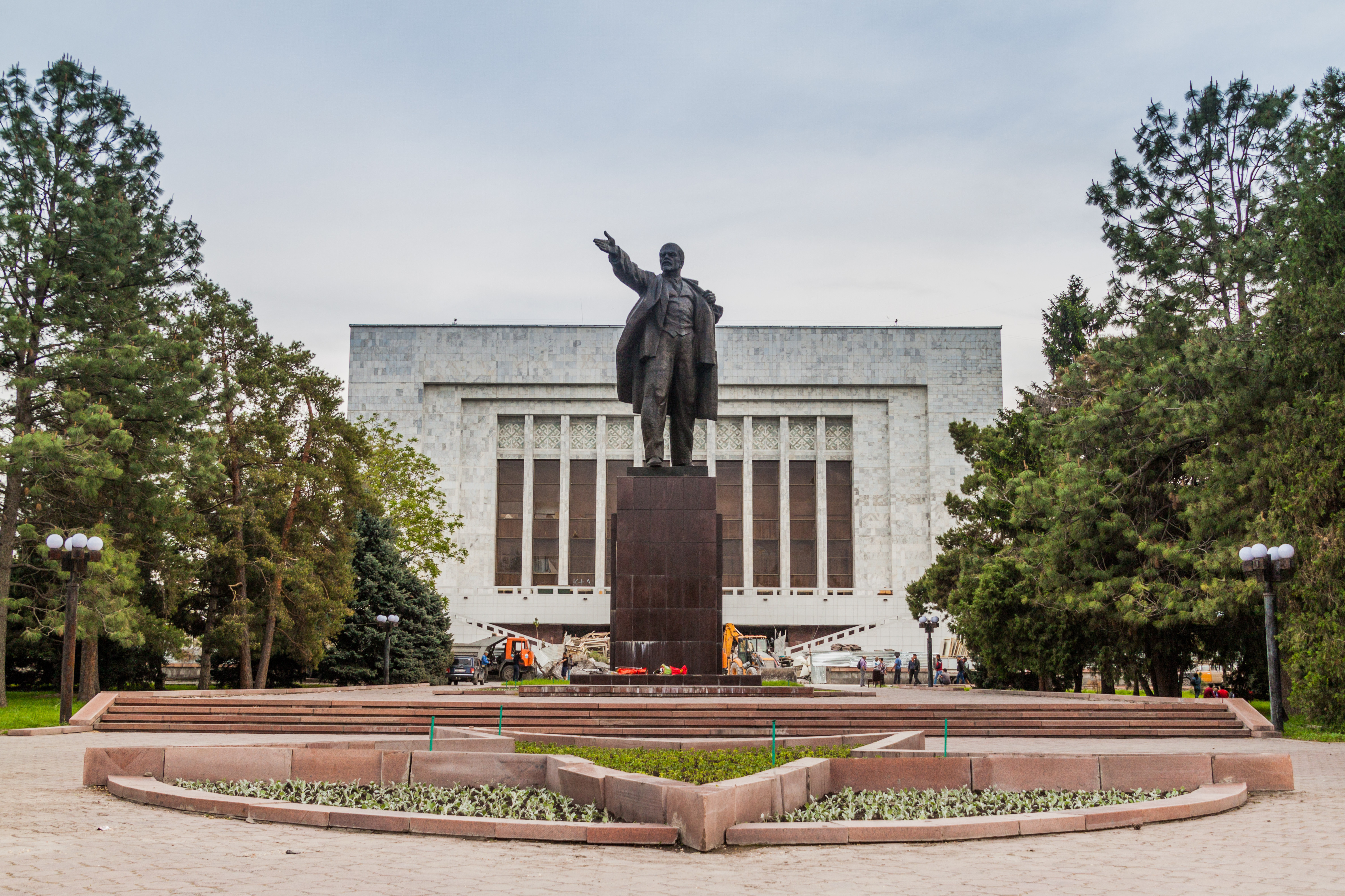 Lenin-monumentet i Bishkek