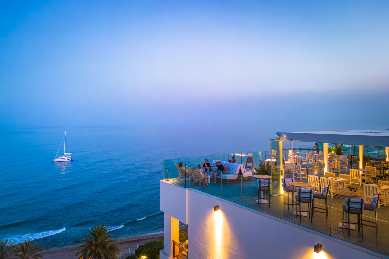 Edge Skybar på hotellet