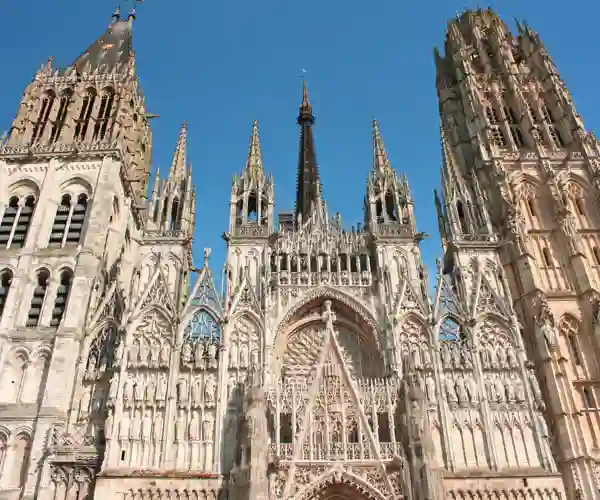 Notre Dame katedralen i Rouen