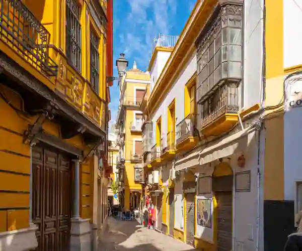 Barrio de Santa Cruz i Sevilla