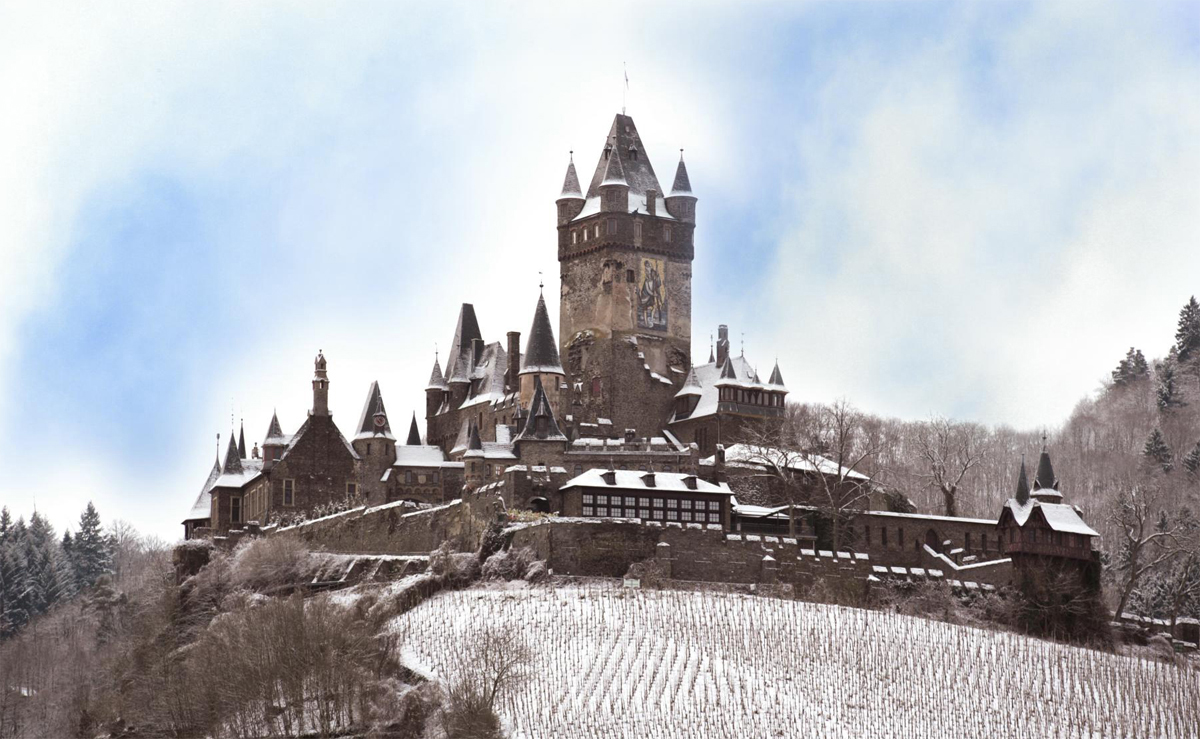 Reichsburg slott i Cochem