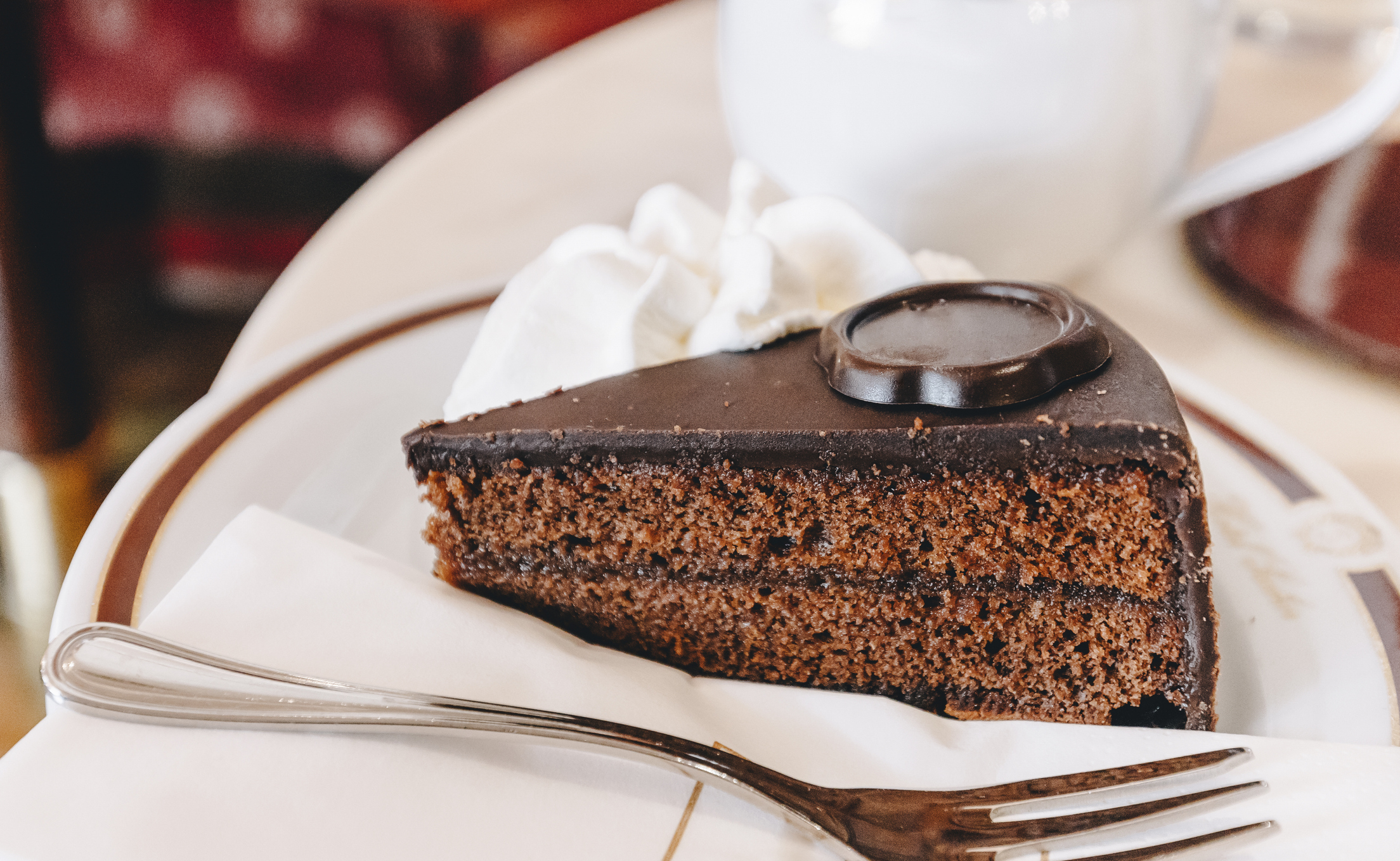 Sachertorte i Wien