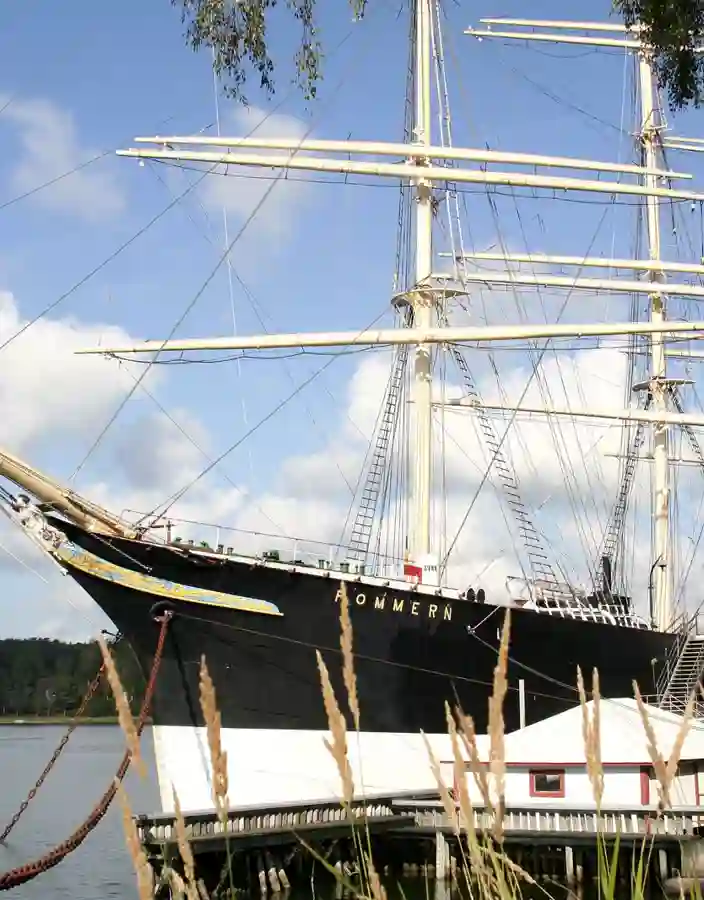 Skeppet Pommern, Mariehamn