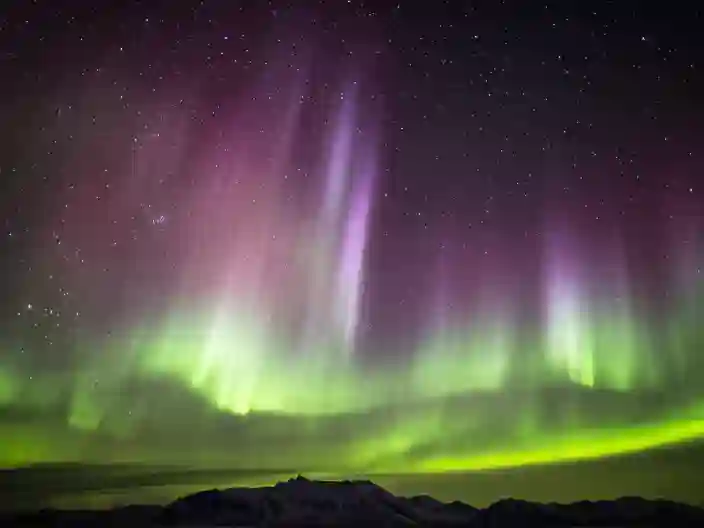 Nordlys i Svalbard