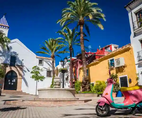 Gamlebyen i Marbella