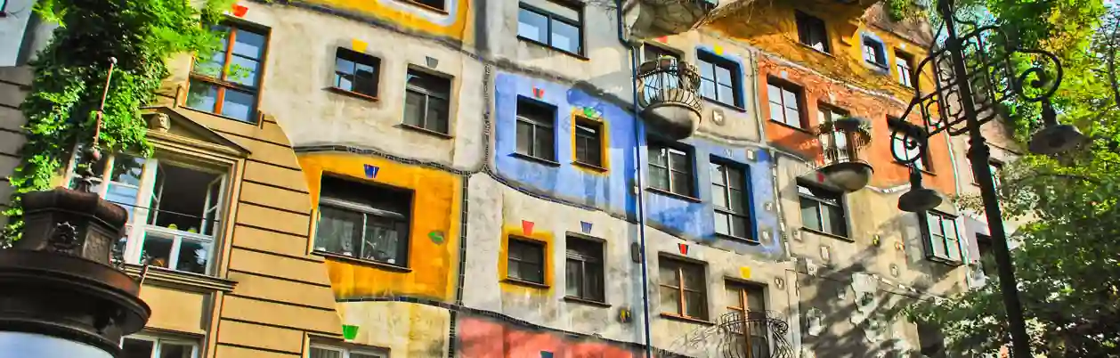 Hundertwasser-huset, Wien