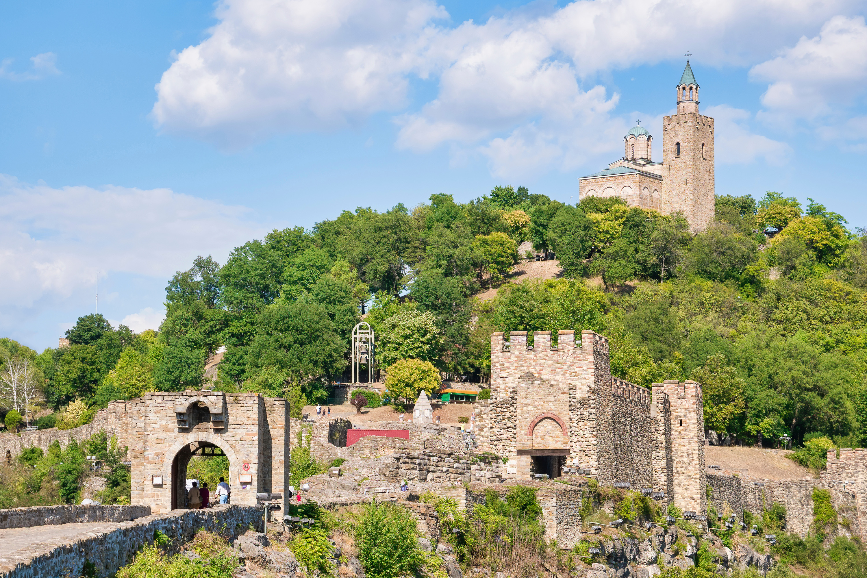 Tsarevets festning i Veliko Tarnovo