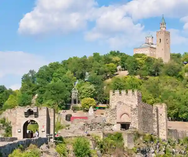 Tsarevets festning i Veliko Tarnovo