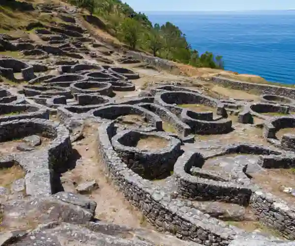 Castro de Santa Trega, Keltiske Ruiner