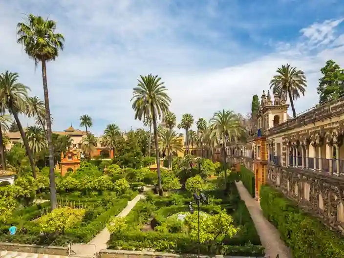 Kongepalasset Alcázar i Sevilla