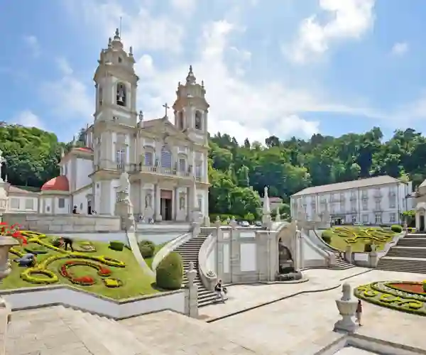Pilgrimskirken Bom Jesus do Monte ved Braga