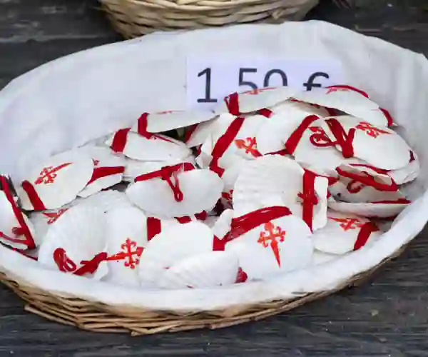 Symbolet på Sankt Jakobsvejen, Sankt Jakobs muslingeskal