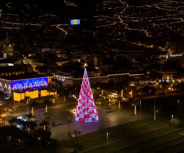 Julepyntet i Funchal
