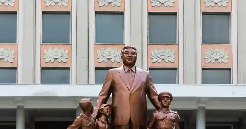 Statue Af Kim II Sung