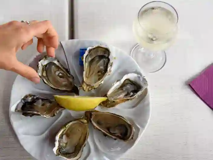 Østers fra Bordeaux-regionen