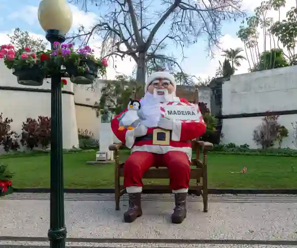 Julepyntet i Funchal