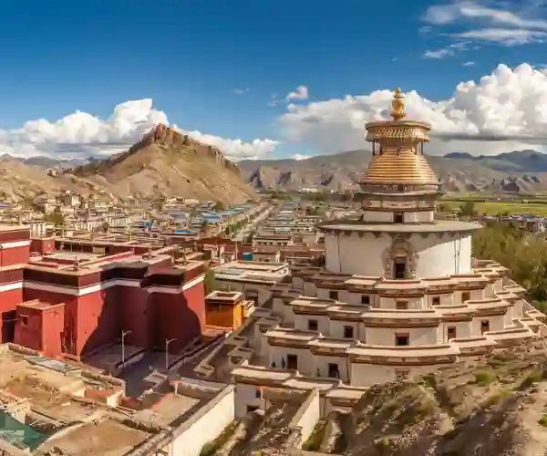 Den Gylne Pagode i Gyantse