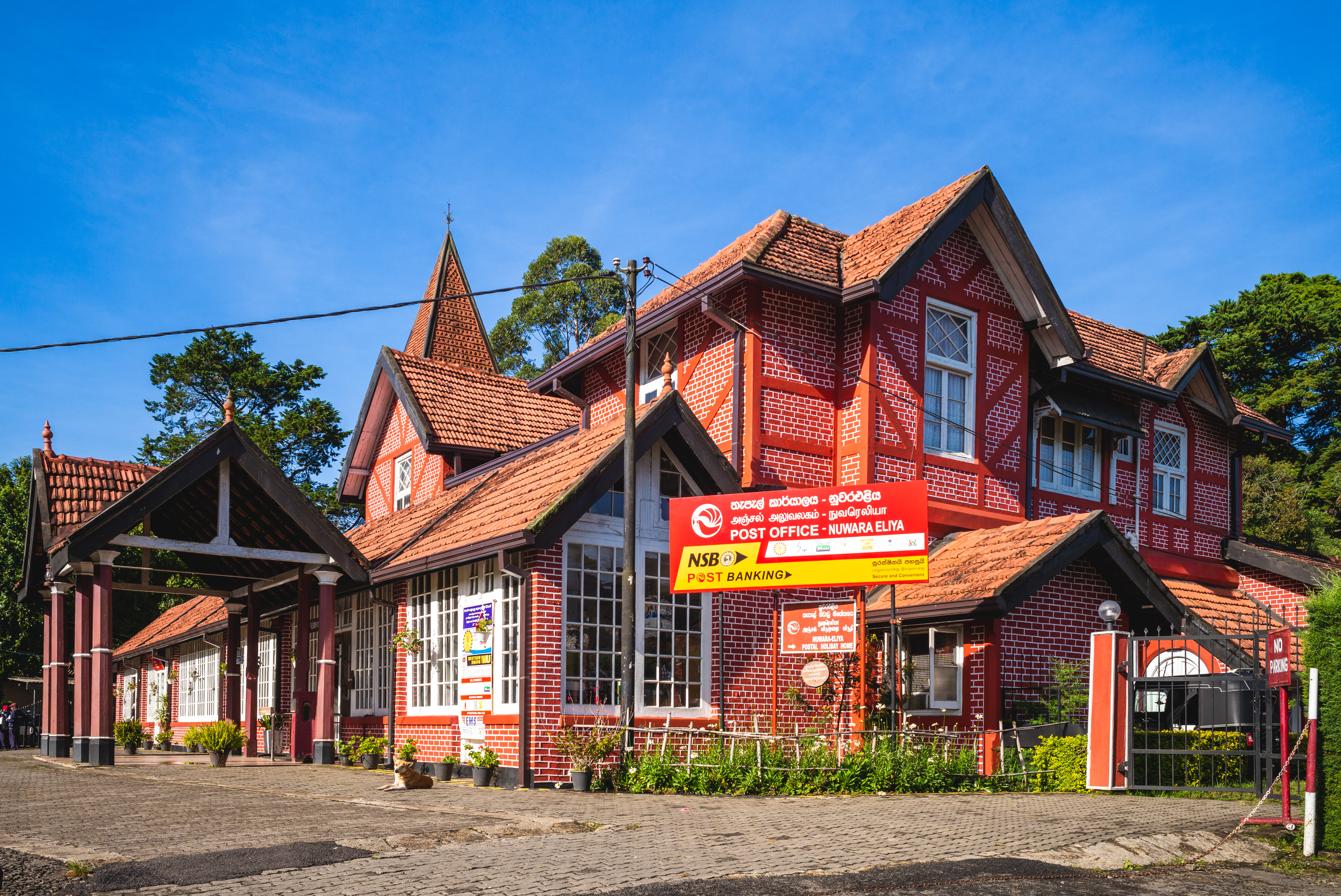 Det Berømte Posthus i Nuwara Eliya