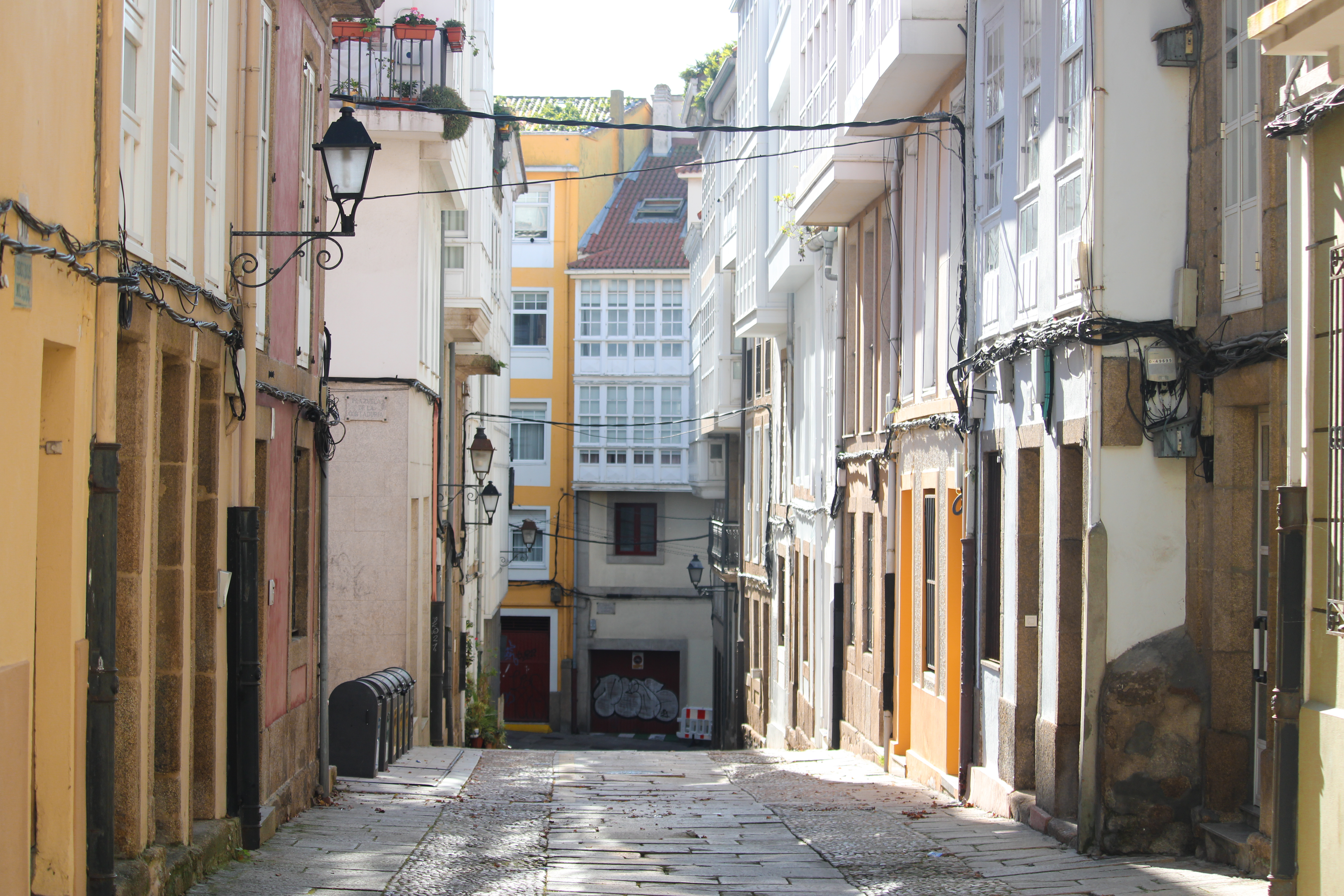 Bylandskab i de historiske A Coruña