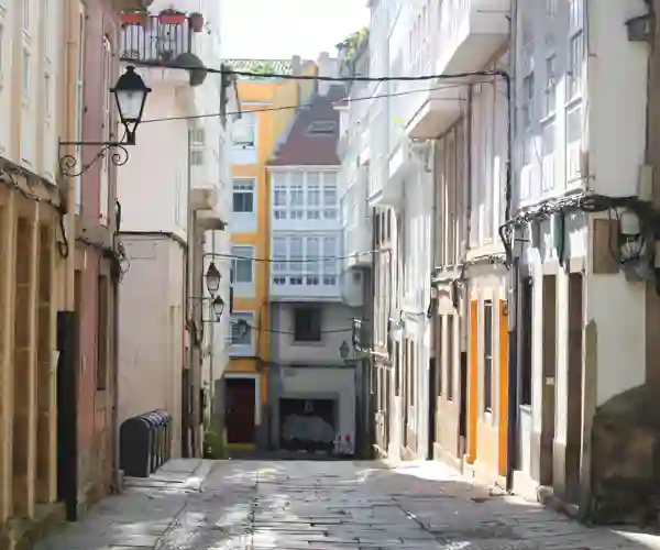 Bylandskab i de historiske A Coruña