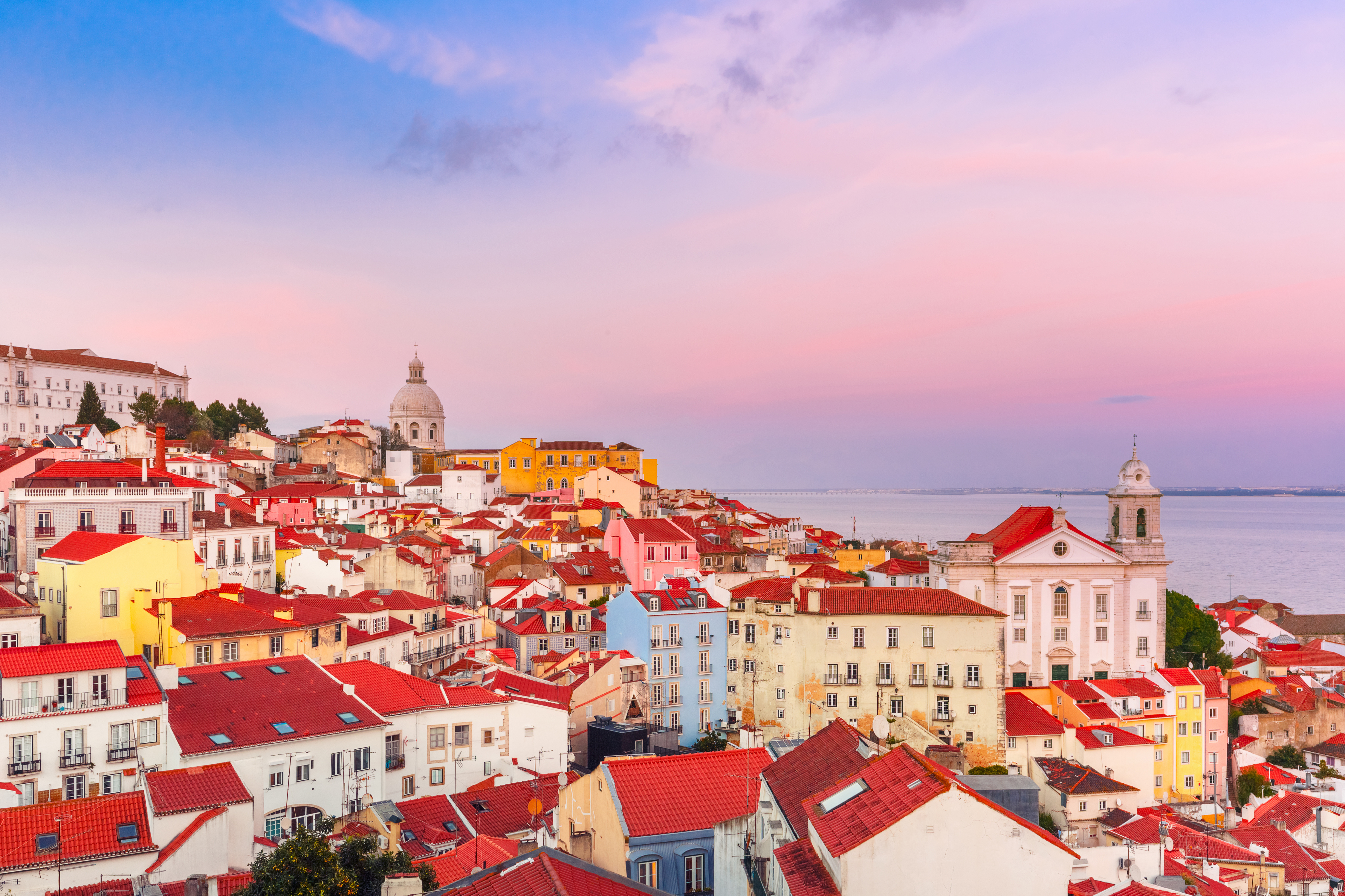 Alfama-kvarteret i Lissabon