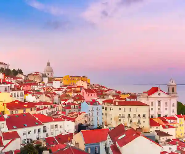 Alfama-kvarteret i Lissabon