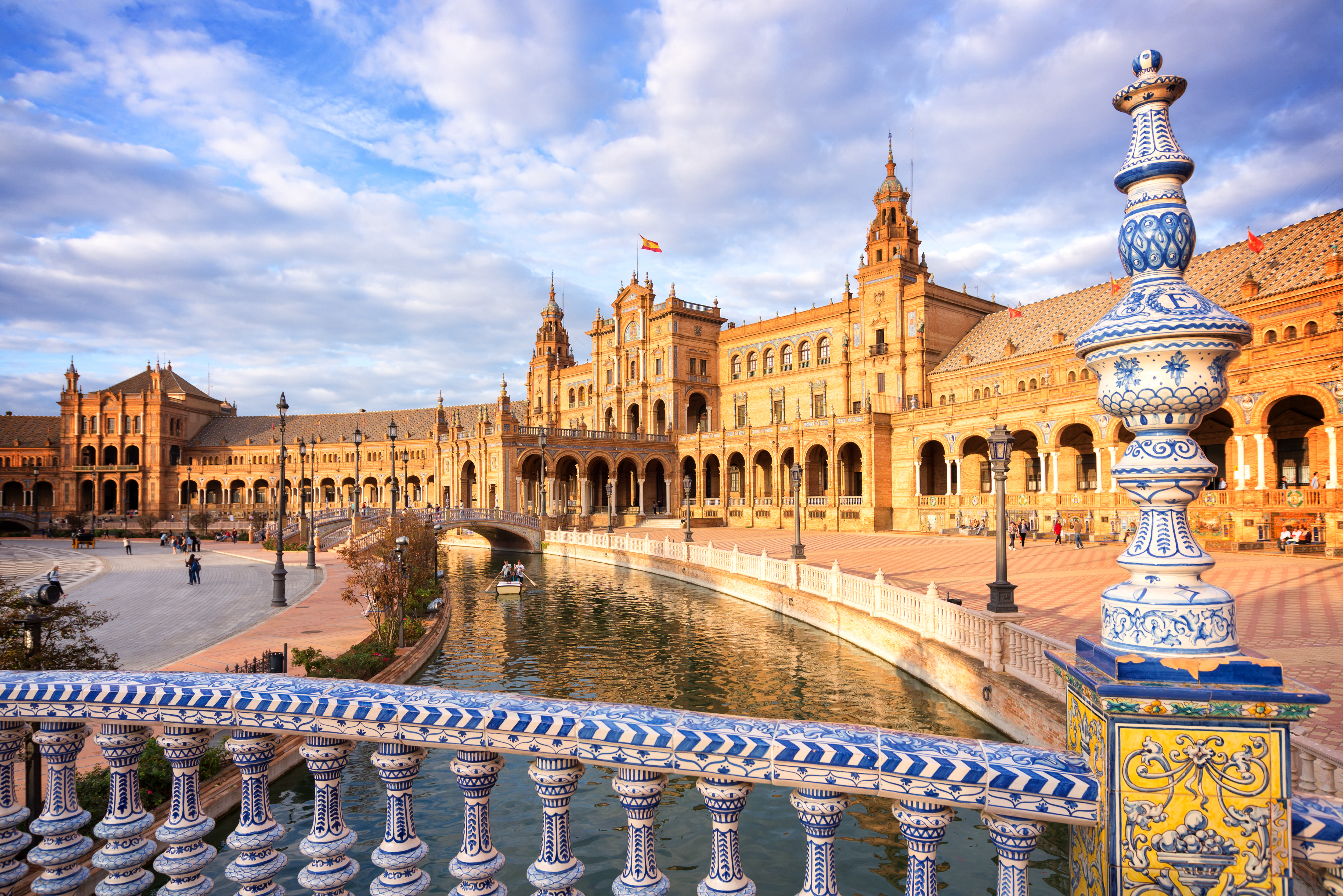 Plaza De España i Sevilla