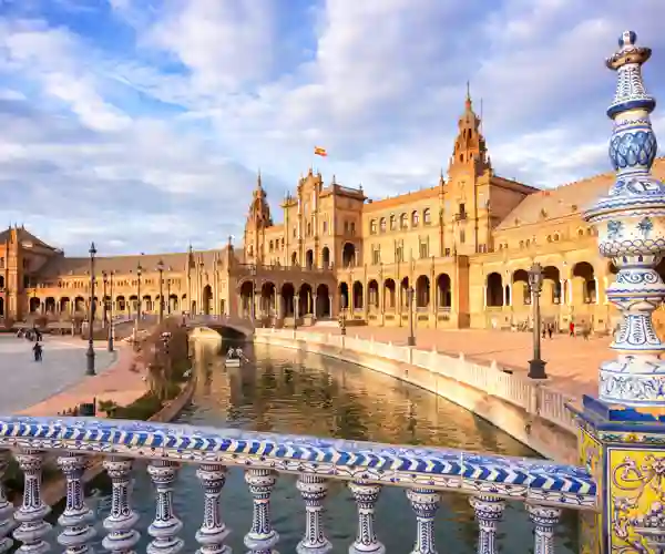 Plaza De España i Sevilla