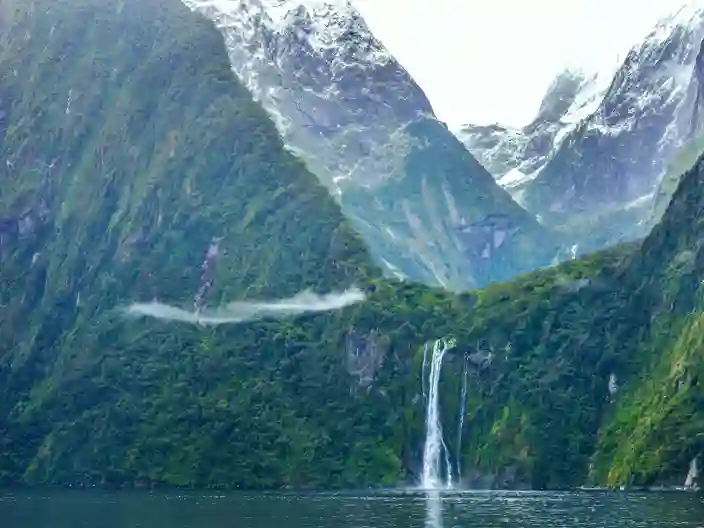Bowen Falls i Milford Sound